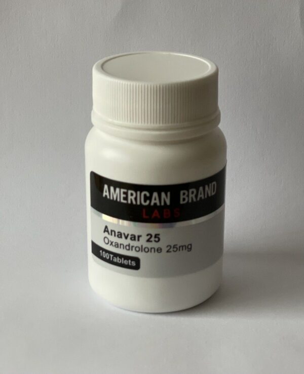 Anavar 25 (100 Tablets) – American Brand