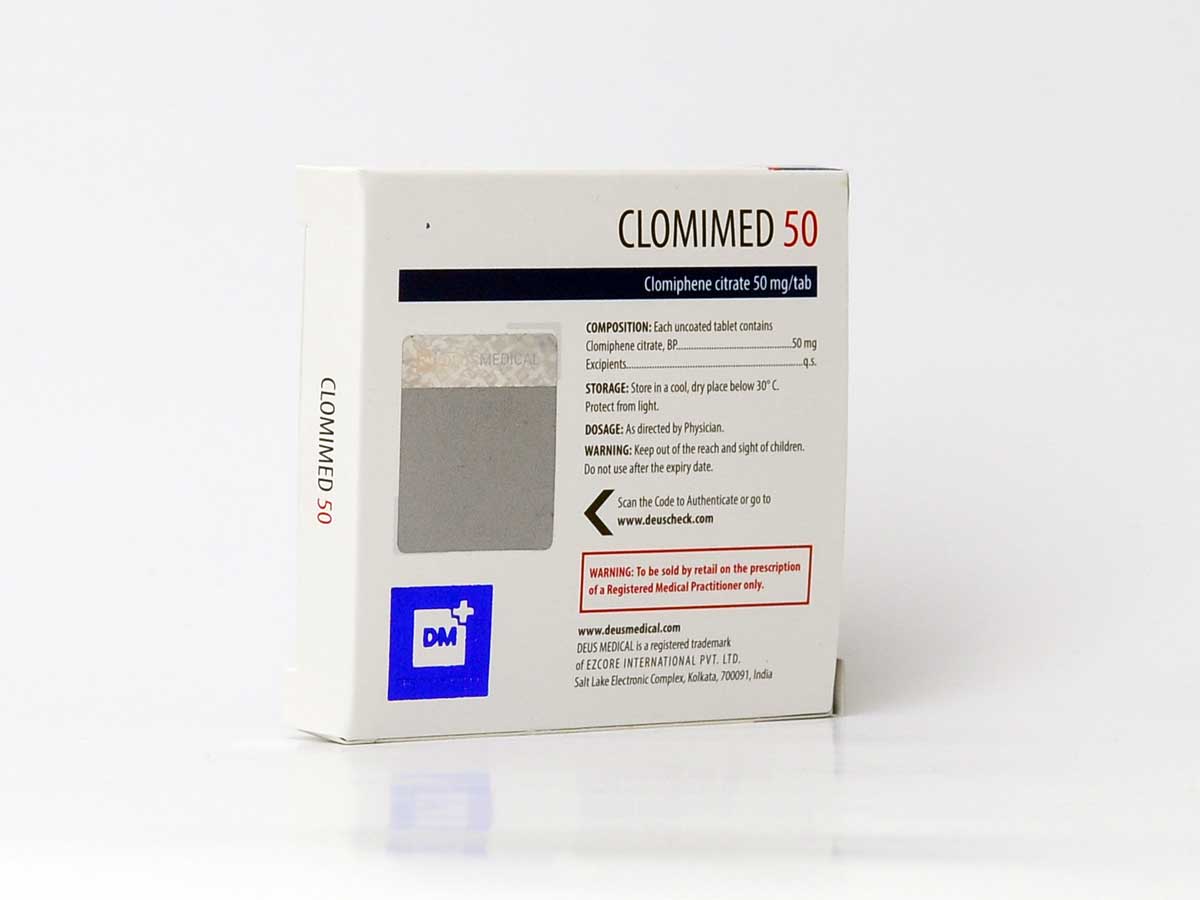 Clomimed 50mg – Clomiphene Citrate – Deus Medical - Image 2