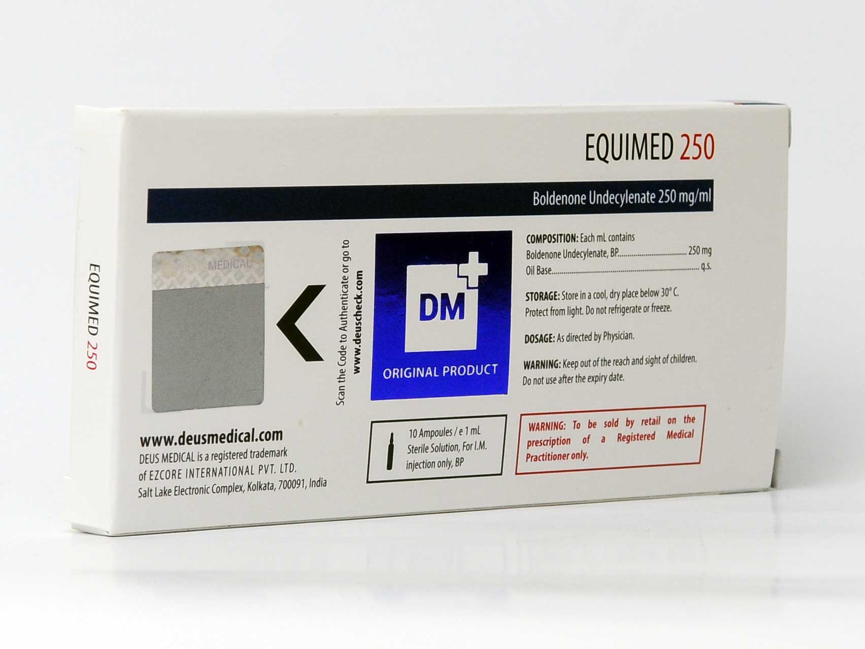 Equimed 250mg – Boldenone Undecylenate – Deus Medical - Image 3