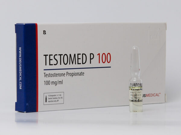 Testomed P 100mg – Testosterone Propionate – Deus Medical - Image 3