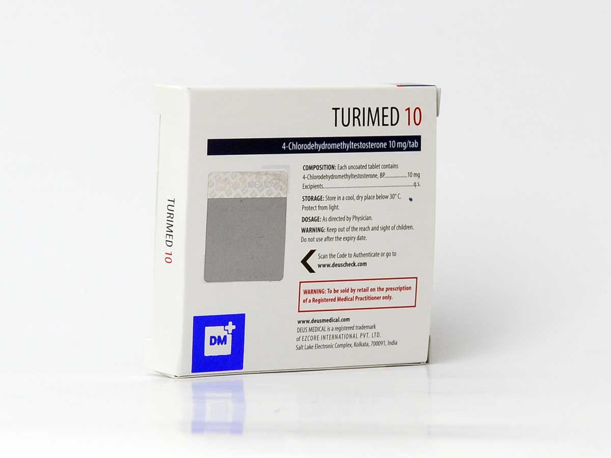 Turimed 10mg – Turinabol – Deus Medical - Image 3