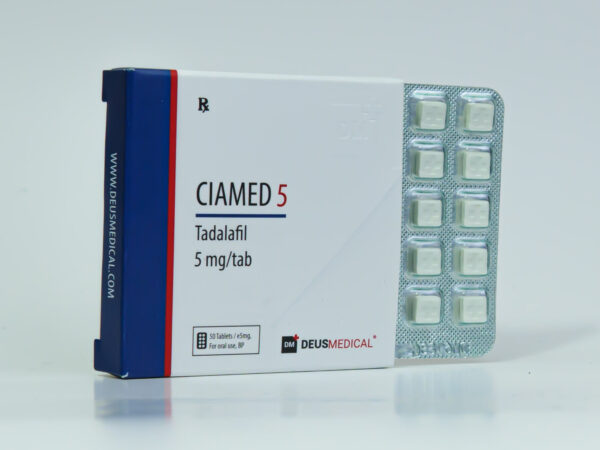 Ciamed 5mg – Tadalafil – Deus Medical - Image 4