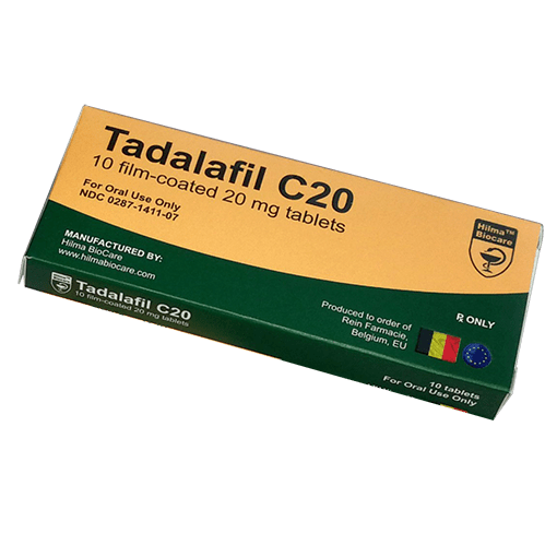 Tadalafil C20 20mg – 10 Film-Coated – Hilma