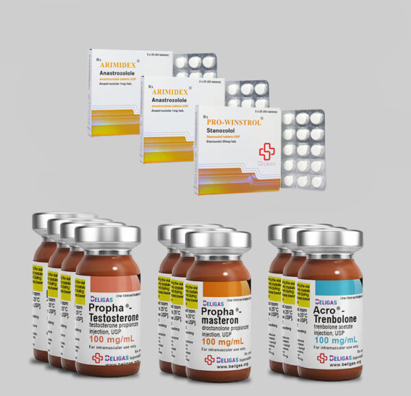 Beligas 12 weeks Competition Prep Stack Plus Anti Estrogen – Int’l Warehouse